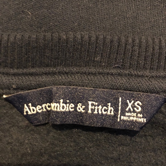 Abercrombie & Fitch crew sweatshirt nwot xs - Picture 3 of 3
